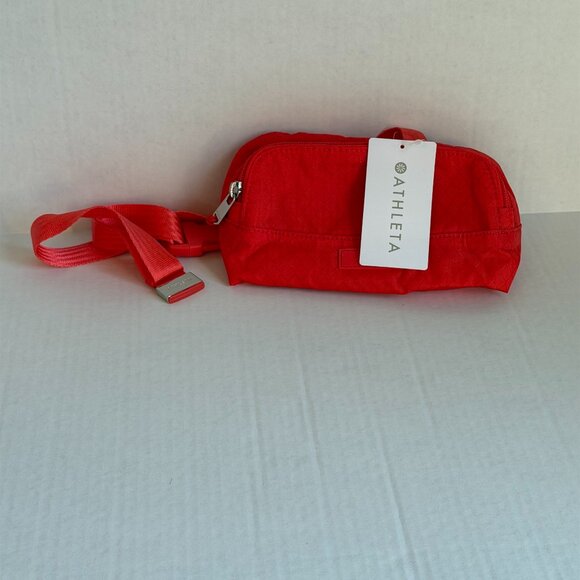 Athleta Handbags - Athleta Excursion Mini Belt Bag - Orange crossbody or waist bag - NWT MSRP $49